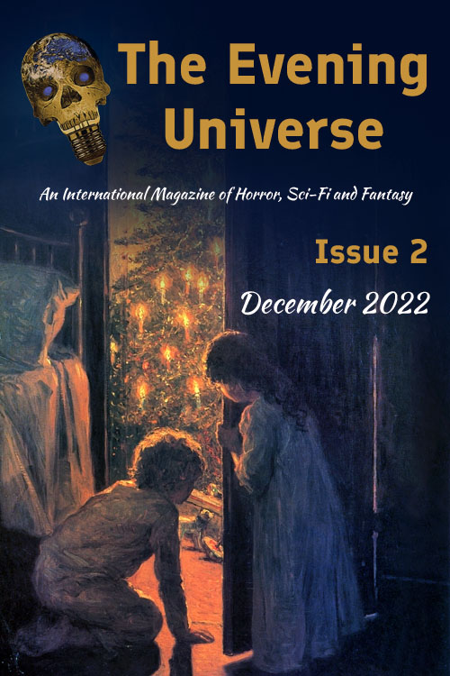 Cover of The Evening Universe for the Isuue 2 for December 2022