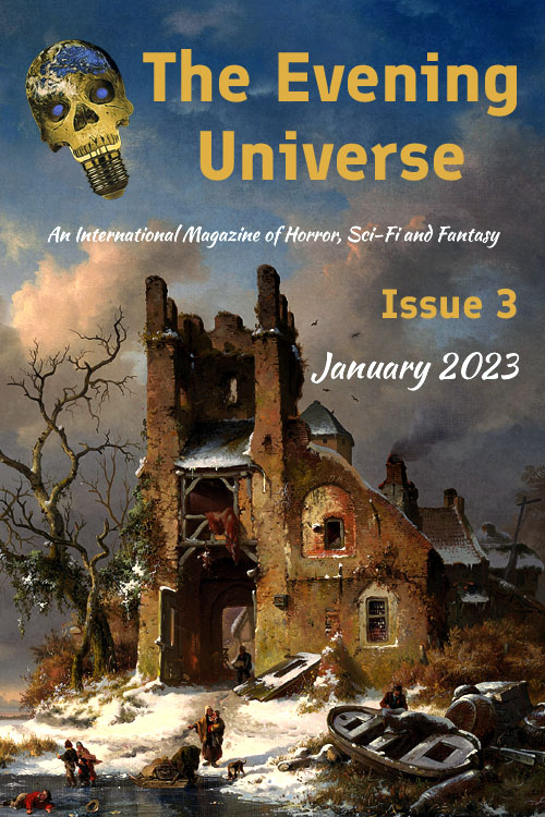 Cover of The Evening Universe for the Isuue 3 for January 2023