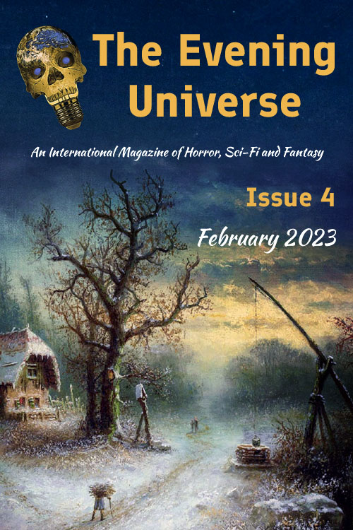 Cover of The Evening Universe for the Isuue 4 for February 2023