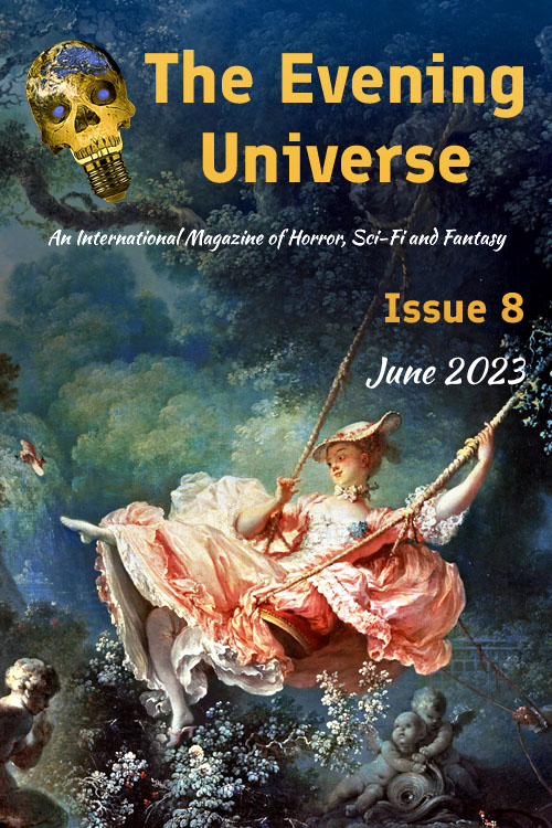 Cover of The Evening Universe for the Isuue 8 for June 2023